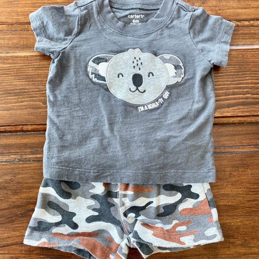 Baby boy koala outfit 3-6 months